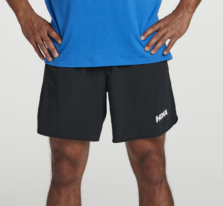 Shorts Mens - Hoka One One Performance - Black - WIUZVOK-61